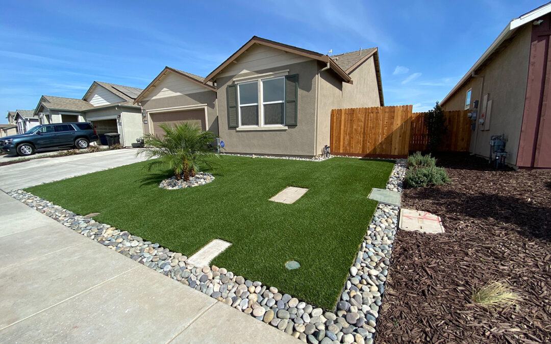 Major Benefits of Synthetic Grass for Stockton Residential Developments