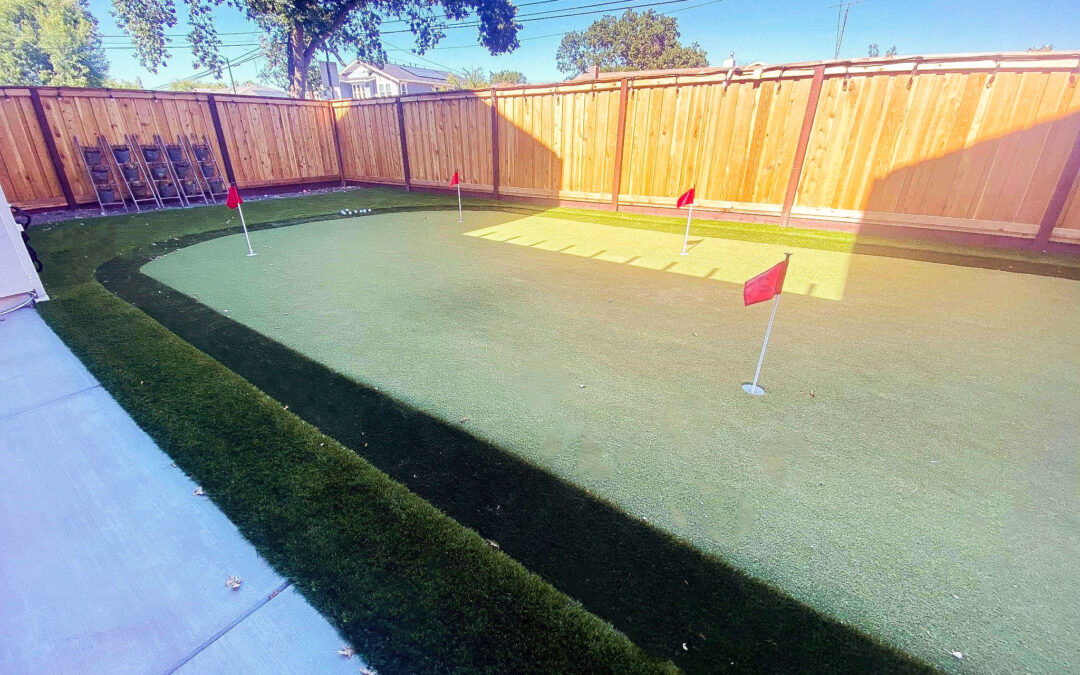 Go from Amateur to Pro with Backyard Putting Greens in Stockton!